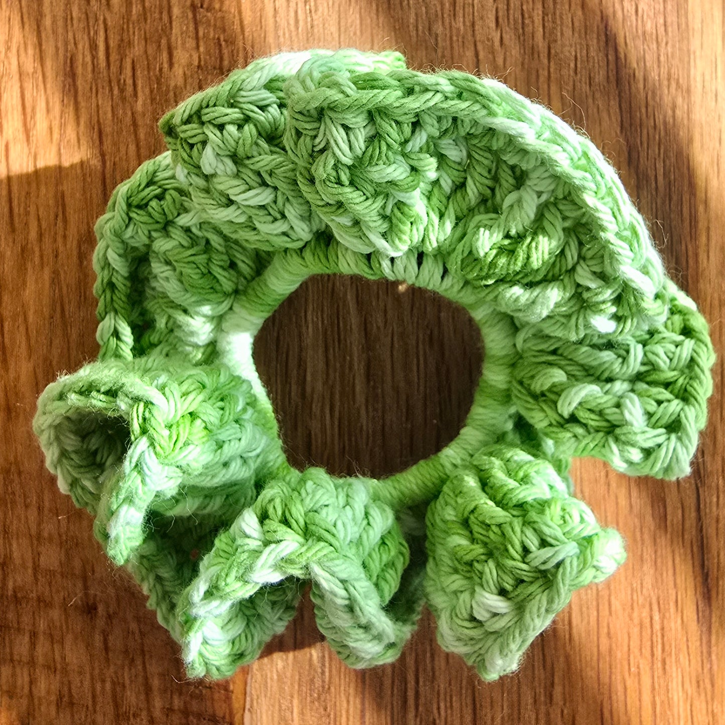 Green Scrunchie