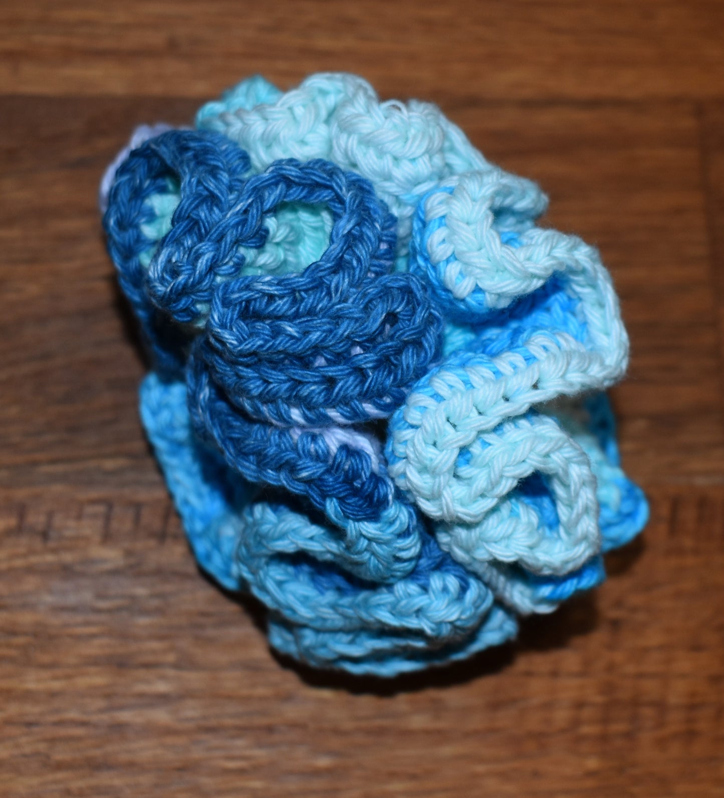 Blue Scrunchies