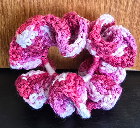 Valentine scrunchie