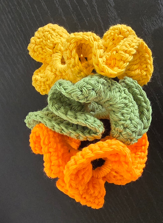 Fall Hair Scrunchies